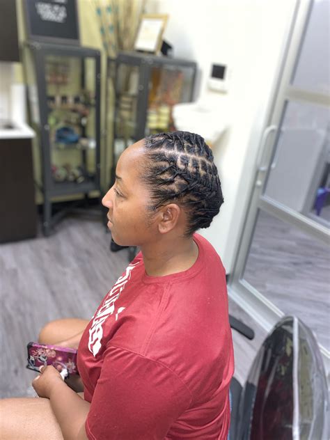 Short locs styles | Locs hairstyles, Natural hair styles, Fish tail braid