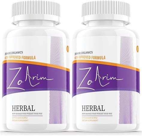 Zephyr Organics Zotrim Appetite Weight Control Diet Pills - 2 Pack ...