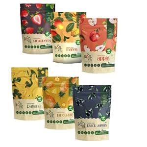 BONVIE Freeze dried fruits | Healthy Snacks | No Added Sugar, Gluten ...