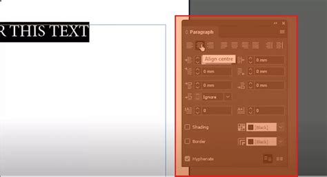 InDesign How to Center Text 的图像结果