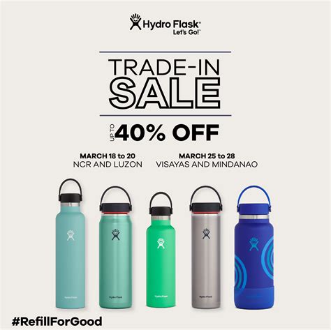 Hydro Flask holds First ever Trade In Sale | Discover MNL