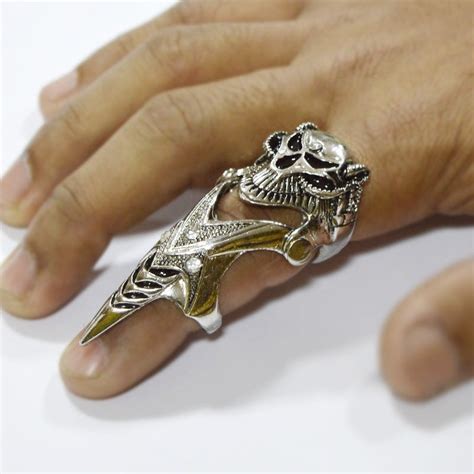 Buy Now Premium Rings - DRAGOWAR - Gothic Dragon Head Adjustable ...