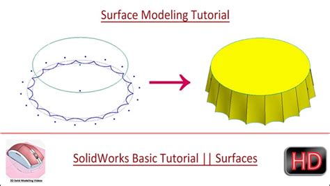 Image result for Solidworks Tutorial Surfaces