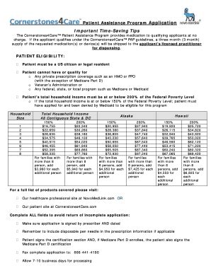 2011 Novo Nordisk Patient Assistance Form - Fill and Sign Printable ...