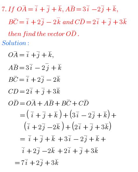 Addition of Vectors Formulae 1st Year Maths 的图像结果