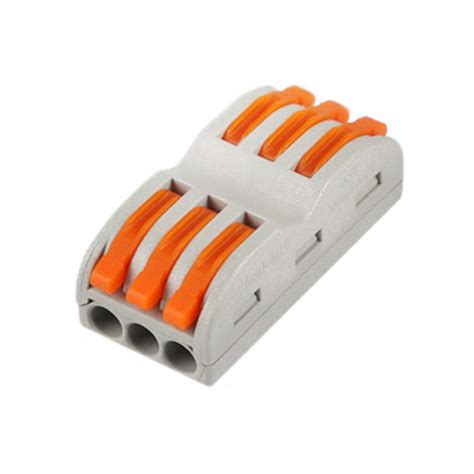 Wire Connectors Compact Lever Wire Connectors Fast Connection Terminal ...