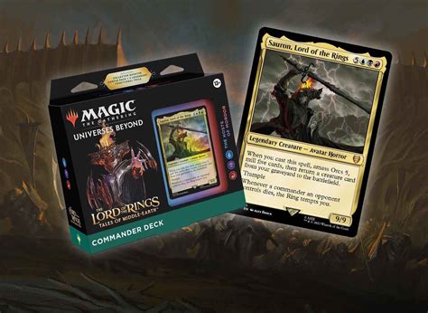 LOTR: The Hosts of Mordor MTG Commander Precon Upgrade Guide | TCGplayer
