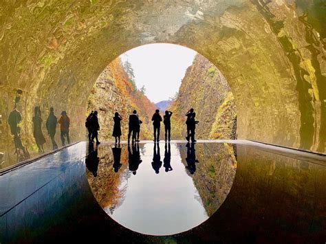 Light Cave Kiyotsukyo Gorge Tunnel Tokamachi Japan by MAD Architects [1600x1200] Japan ...