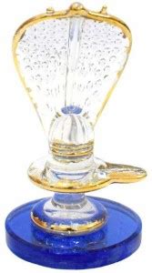 Wigano Crystal Glass Shiva Showpiece for Home Decor , Car Dashboard and ...