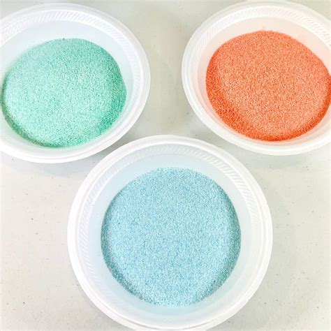 How to make Colored Sand for Sand Art - Simply Full of Delight