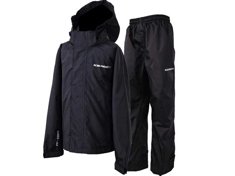 Acme Projects Women's Rain Suit (Jacket + Pants), 100% Waterproof ...