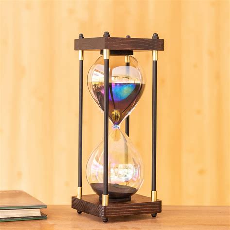 Amazon.com: Rainbow Hourglass Timer,60 Minutes Sand Timers,Hour Glass ...