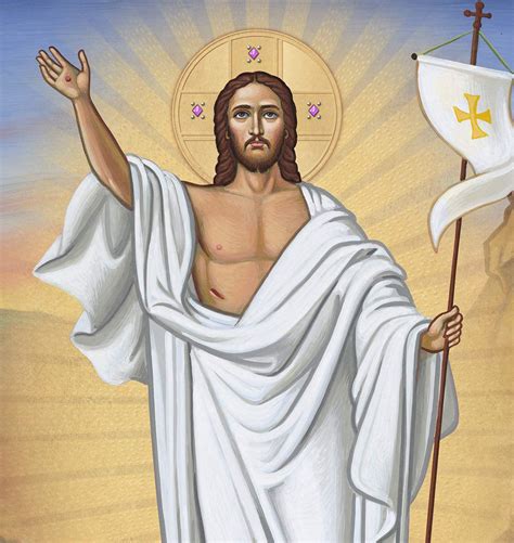 Risen Jesus Icon