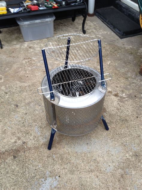 DIY Washing Machine Drum BBQ Fire Pit
