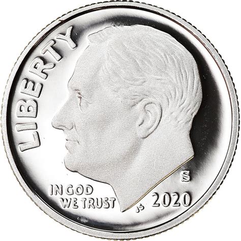 One Dime 2020 Roosevelt, Coin from United States - Online Coin Club