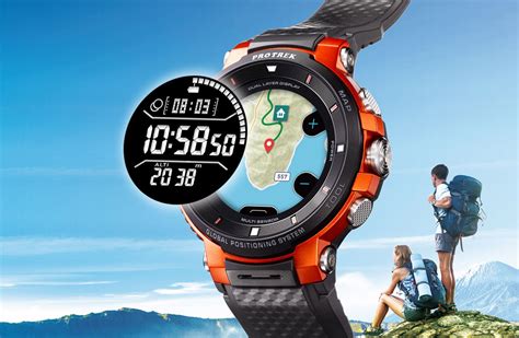 Casio's new smartwatch features offline color maps and GPS tracking | Smart watch, Gps tracking ...