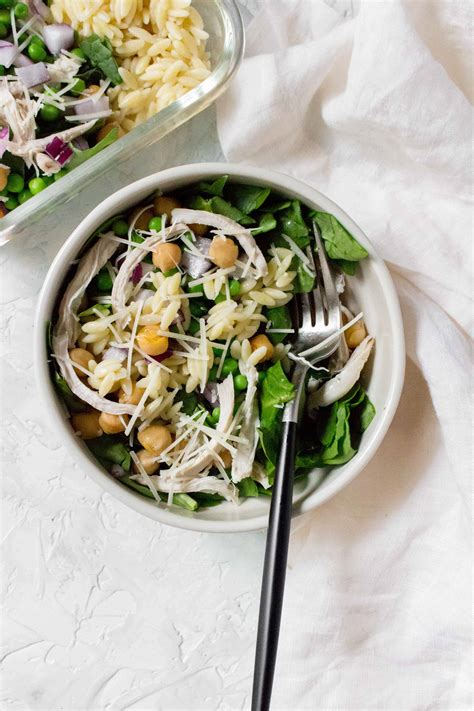 Easy Orzo Salad Meal Prep - Carmy - Easy Healthy-ish Recipes