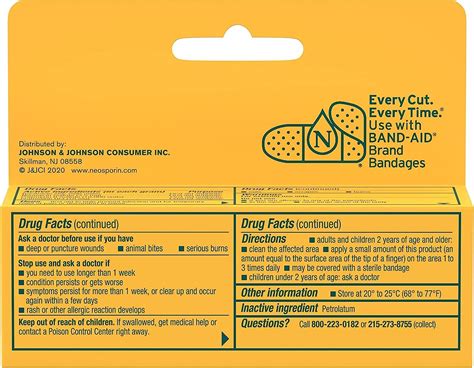 Neosporin Dual Action Burn Relief Ointment (.5 oz) | Infection Protection & Burn Pain Relief ...