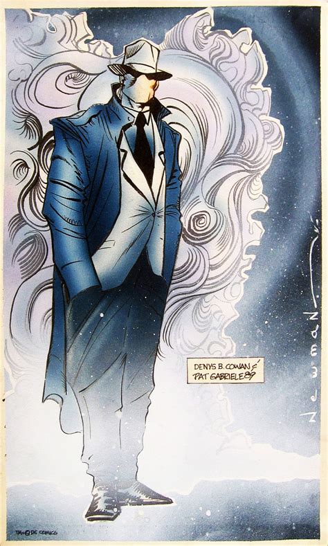 Denys Cowan - The QUESTION , in Shemp's *PIN-UPS II* Comic Art Gallery Room