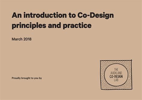Image result for Co-Design Principles