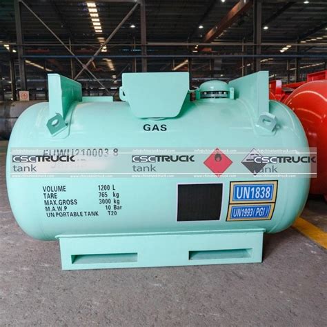 1200 Liters T20 UN Portable Tank - China Tank Truck