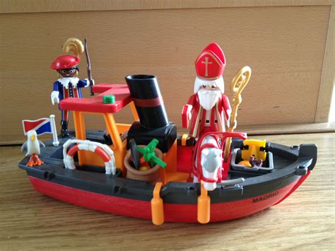 Playmobil Santa Claus (Sinterklaas) pakjesboot. Deel van mijn verzameling Grand Kids, Santa ...