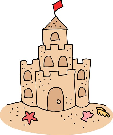 Pictures Of Cartoon Castles - Cliparts.co | Castle clipart, Sand castle ...
