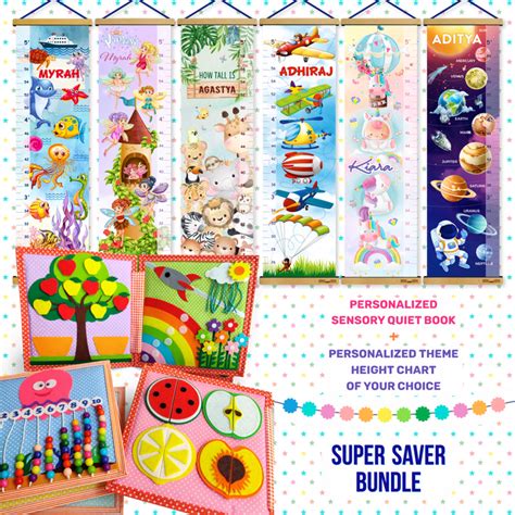 Personalized Montessori Baby & Toddler Sensory Busy Books & Toys – Wow ...