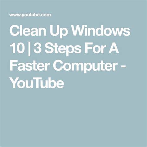Image result for How to Clean Up Computer Windows 1.0
