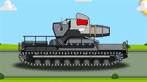 坦克世界动画： kv44——力战卡尔、利维坦，强强对决！