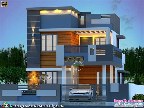 3 bedrooms 1350 sq. ft. modern home design - Kerala Home Design and ...