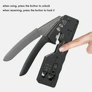 Buy ZALAGA Network Cable Crimper RJ45 Crimp Tool Cutter Stripper for ...