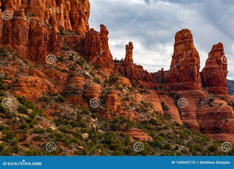 Red Rocks of Sedona AZ United States Stock Photo - Image of rock, nuns ...