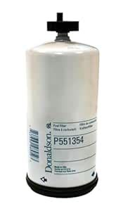 Donaldson P551354 Fuel Filter, Spin-On Water Separator, Diameter 87.2 ...