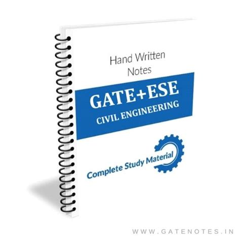 Latest Civil Engg. Handwritten Notes For GATE 2022