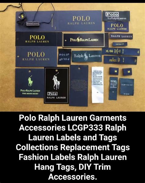 Polo Ralph Lauren Labels and Tags Collection