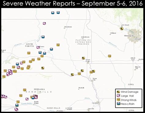 Severe Straight-Line Winds Impact Springfield, SD