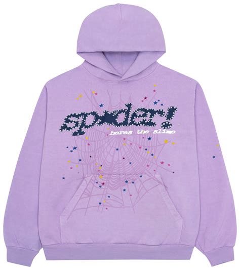 SP5DER ACAI HOODIE 'PURPLE'