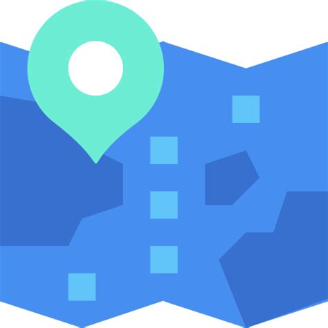 Map Icon Simple Blue 的图像结果