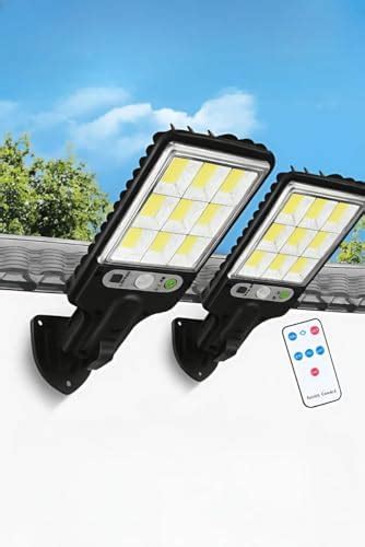 CHRUTRA 180W Led Solar Street Light Outdoor,10000LM IP65 Waterproof ...