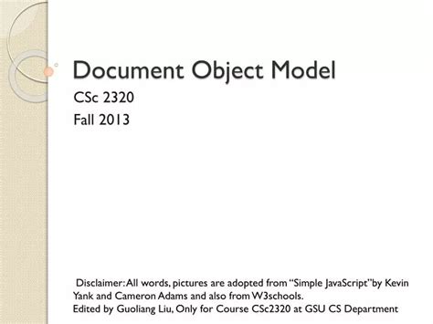 Image result for Document Object Model Maning