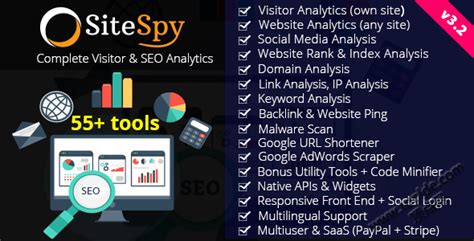 SiteSpy v3.2 – 多用户网站 SEO 分析源码 » 顶点网 - PHP源码、WP主题、WP插件