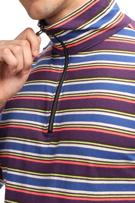 Gritstones Chroma Zipper Closure T-Shirt