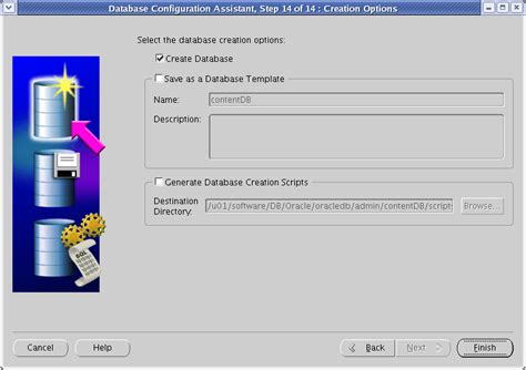 Image result for CreateDatabase in Oracle 10G