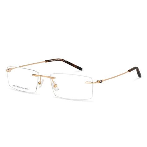 Shop online for Tommy Hilfiger TH6160 Medium (Size-51) Gold Brown C1 ...