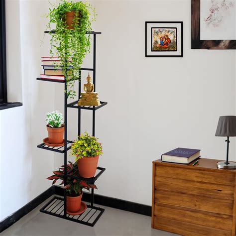 TrustBasket Orian Plant Stand (White) | Premium Strong and Durable ...