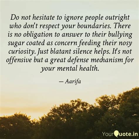 Do not hesitate to ignore... | Quotes & Writings by Rebel Girl | YourQuote