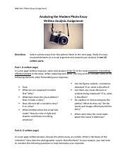 Photo Analysis Essay Example 的图像结果