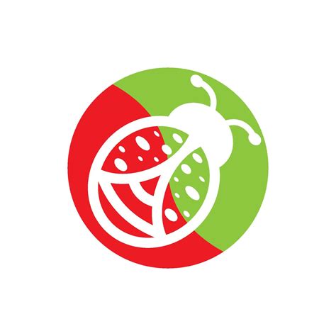 Lady bug icon logo design illustration 51145933 Vector Art at Vecteezy