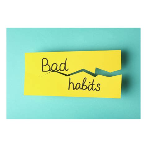 50 Surprising Examples of Bad Habits You Need to Break Today